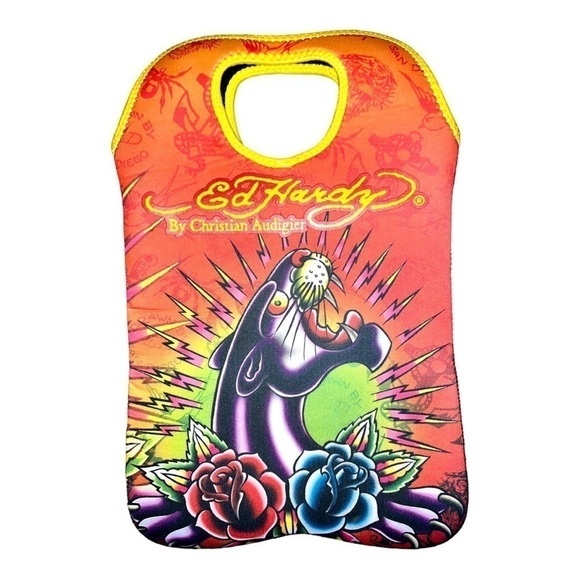 ▶️ Ed Hardy ◀️ Beverage tote - Picture 5 of 9